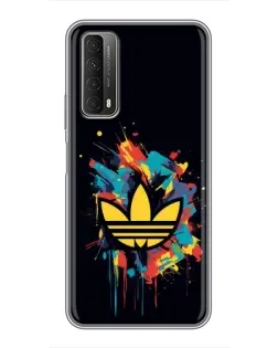 Чехол для Huawei P Smart 2021 с картинкой «Adidas Splash»
