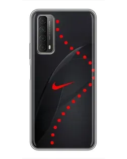 Чохол для Huawei P Smart 2021 з картинкою «Абстрактний дизайн Nike»