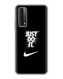 Чохол для Huawei P Smart 2021 з картинкою «Текстовий принт Nike»