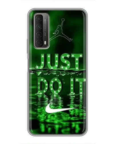 Чохол для Huawei P Smart 2021 з картинкою «Зелений неоновий Nike»