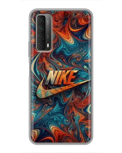 Чохол для Huawei P Smart 2021 з картинкою «Nike в абстракції»