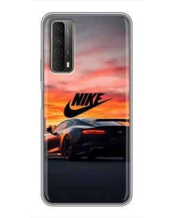 Чохол для Huawei P Smart 2021 з картинкою «Nike та суперкар»