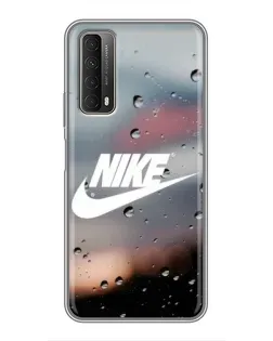 Чехол для Huawei P Smart 2021 с картинкой «Nike в стиле ретро» Чехол для Huawei P Smart 2021 с картинкой «Nike в стиле ретро»