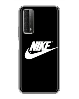 Чехол для Huawei P Smart 2021 с картинкой «Мазки краски Nike» Чехол для Huawei P Smart 2021 с картинкой «Мазки краски Nike»