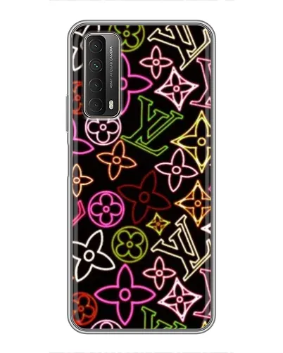 Чехол для Huawei P Smart 2021 с картинкой «Неоновый микс Nike» Чехол для Huawei P Smart 2021 с картинкой «Неоновый микс Nike»
