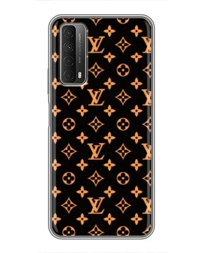 Чехол для Huawei P Smart 2021 с картинкой «Золотая монограмма LV» Чехол для Huawei P Smart 2021 с картинкой «Золотая монограмма LV»