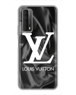 Чехол для Huawei P Smart 2021 с картинкой «Шелковый Louis Vuitton»