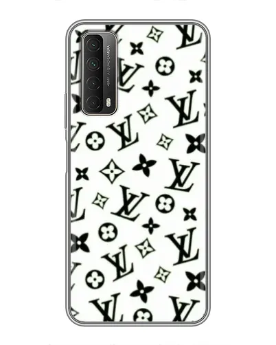 Чехол для Huawei P Smart 2021 с картинкой «Монохромный хаос LV» Чехол для Huawei P Smart 2021 с картинкой «Монохромный хаос LV»