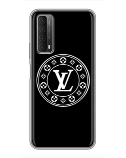 Чехол для Huawei P Smart 2021 с картинкой «LV — печать стиля»