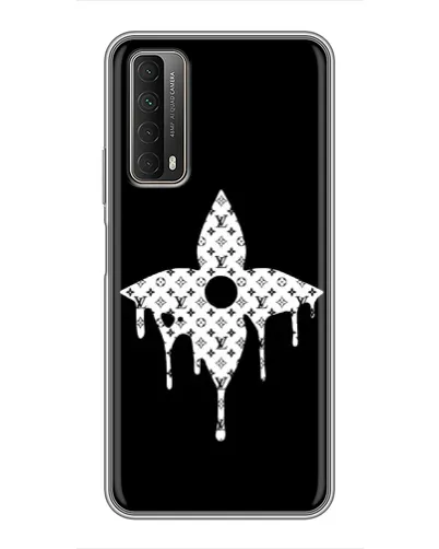 Чехол для Huawei P Smart 2021 с картинкой «Цветочная монограмма» Чехол для Huawei P Smart 2021 с картинкой «Цветочная монограмма»