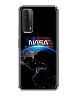 Чохол для Huawei P Smart 2021 з картинкою «Земля з космосу NASA»