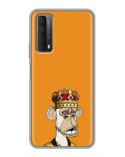 Чохол для Huawei P Smart 2021 з картинкою «Золота мавпа Bored Ape»