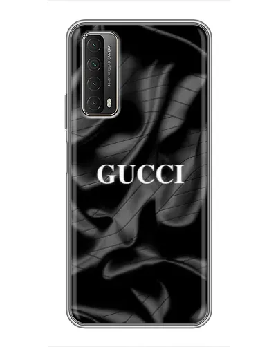 Чехол для Huawei P Smart 2021 с картинкой «Gucci — шелковые волны» Чехол для Huawei P Smart 2021 с картинкой «Gucci — шелковые волны»