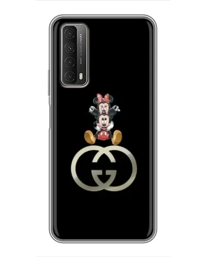 Чехол для Huawei P Smart 2021 с картинкой «Минни Маус на лого» Чехол для Huawei P Smart 2021 с картинкой «Минни Маус на лого»