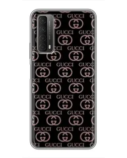 Чехол для Huawei P Smart 2021 с картинкой «Классическая монограмма Gucci»