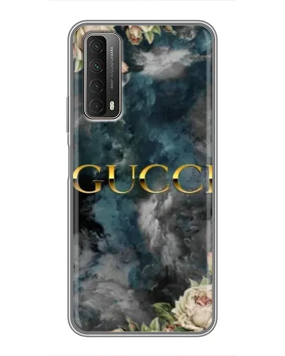 Чехол для Huawei P Smart 2021 с картинкой «Абстрактные цветы Gucci» Чехол для Huawei P Smart 2021 с картинкой «Абстрактные цветы Gucci»