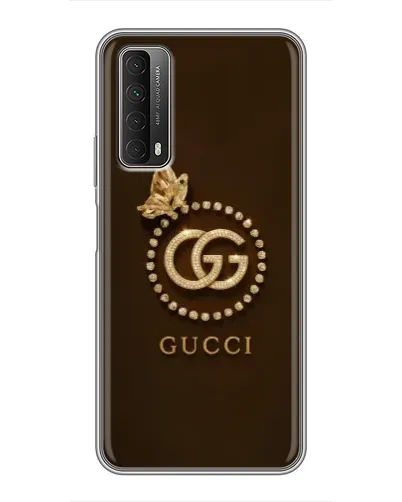 Чехол для Huawei P Smart 2021 с картинкой «Gucci — золотая бабочка» Чехол для Huawei P Smart 2021 с картинкой «Gucci — золотая бабочка»