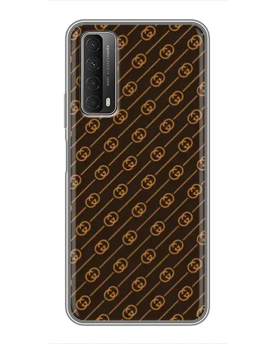 Чехол для Huawei P Smart 2021 с картинкой «Gucci — золотые диагонали» Чехол для Huawei P Smart 2021 с картинкой «Gucci — золотые диагонали»