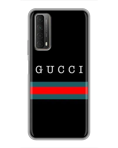 Чехол для Huawei P Smart 2021 с картинкой «Gucci — красный пояс» Чехол для Huawei P Smart 2021 с картинкой «Gucci — красный пояс»