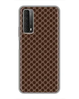 Чехол для Huawei P Smart 2021 с картинкой «Gucci — шоколадная сетка» Чехол для Huawei P Smart 2021 с картинкой «Gucci — шоколадная сетка»