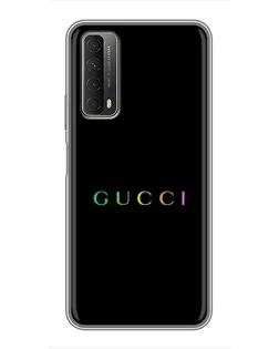Чехол для Huawei P Smart 2021 с картинкой «Gucci — неоновый минимализм» Чехол для Huawei P Smart 2021 с картинкой «Gucci — неоновый минимализм»