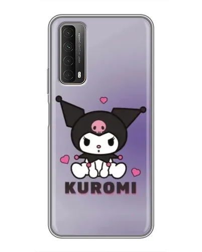 Чехол для Huawei P Smart 2021 с картинкой «Kuromi — фиолетовый арт» Чехол для Huawei P Smart 2021 с картинкой «Kuromi — фиолетовый арт»