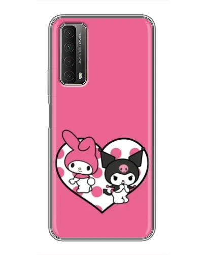 Чехол для Huawei P Smart 2021 с картинкой «Kuromi и My Melody» Чехол для Huawei P Smart 2021 с картинкой «Kuromi и My Melody»