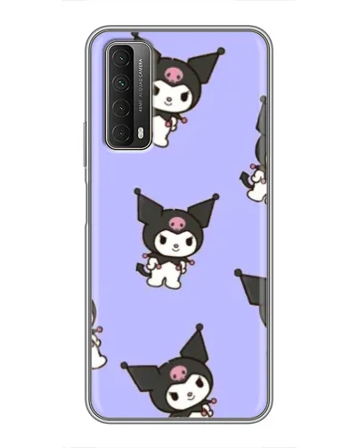 Чехол для Huawei P Smart 2021 с картинкой «Паттерн с Kuromi» Чехол для Huawei P Smart 2021 с картинкой «Паттерн с Kuromi»