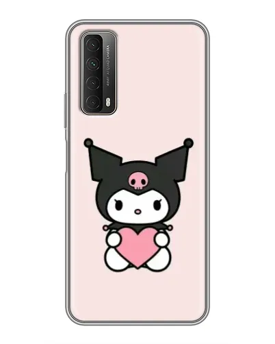 Чехол для Huawei P Smart 2021 с картинкой «Kuromi и сердце» Чехол для Huawei P Smart 2021 с картинкой «Kuromi и сердце»