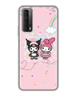 Чехол для Huawei P Smart 2021 с картинкой «My Melody и Kuromi»