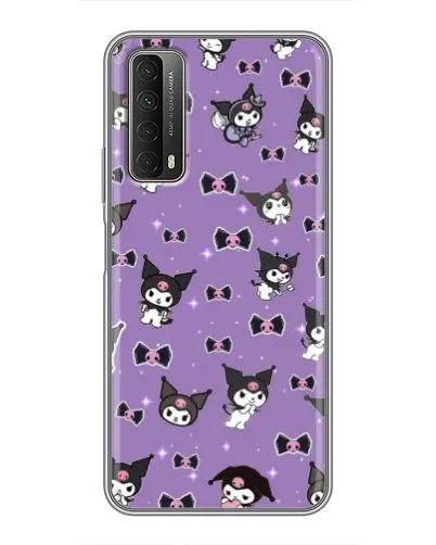 Чехол для Huawei P Smart 2021 с картинкой «Kuromi — паттерн» Чехол для Huawei P Smart 2021 с картинкой «Kuromi — паттерн»