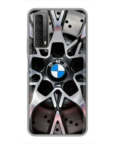 Чехол для Huawei P Smart 2021 с картинкой «BMW — деталь диска» Чехол для Huawei P Smart 2021 с картинкой «BMW — деталь диска»
