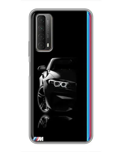 Чехол для Huawei P Smart 2021 с картинкой «Силуэт BMW в темноте» Чехол для Huawei P Smart 2021 с картинкой «Силуэт BMW в темноте»