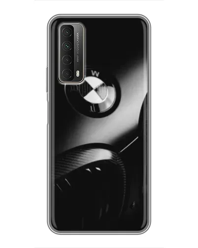 Чехол для Huawei P Smart 2021 с картинкой «Эмблема BMW — макро» Чехол для Huawei P Smart 2021 с картинкой «Эмблема BMW — макро»