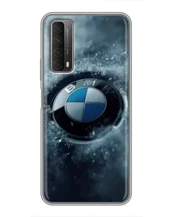 Чохол для Huawei P Smart 2021 з картинкою «Логотип BMW — лід»