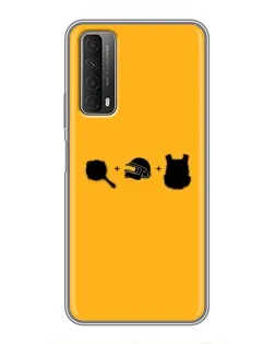 Чехол для Huawei P Smart 2021 с картинкой «BMW — современная классика»