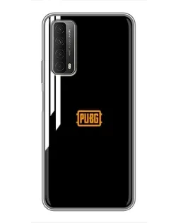 Чехол для Huawei P Smart 2021 с картинкой «PUBG — вертикальные линии»