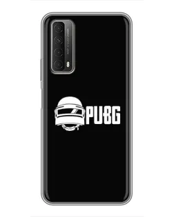 Чехол для Huawei P Smart 2021 с картинкой «PUBG — классический лого»