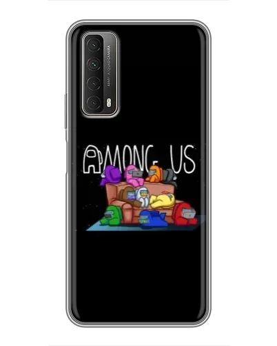 Чехол для Huawei P Smart 2021 с картинкой «Логотип Among Us» Чехол для Huawei P Smart 2021 с картинкой «Логотип Among Us»