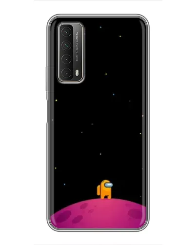 Чехол для Huawei P Smart 2021 с картинкой «Одинокий герой на планете» Чехол для Huawei P Smart 2021 с картинкой «Одинокий герой на планете»