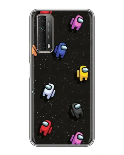 Чехол для Huawei P Smart 2021 с картинкой «Космический паттерн Among Us» Чехол для Huawei P Smart 2021 с картинкой «Космический паттерн Among Us»