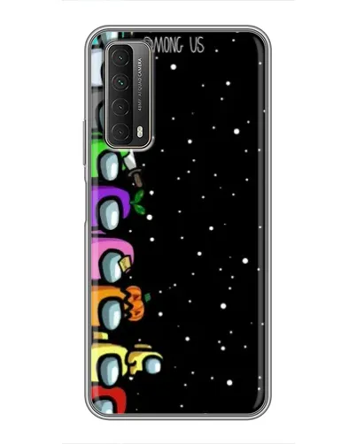 Чехол для Huawei P Smart 2021 с картинкой «Команда Among Us» Чехол для Huawei P Smart 2021 с картинкой «Команда Among Us»