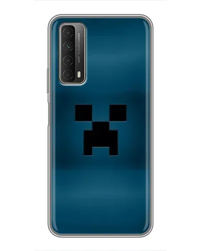 Чехол для Huawei P Smart 2021 с картинкой «Крипер текстура» Чехол для Huawei P Smart 2021 с картинкой «Крипер текстура»