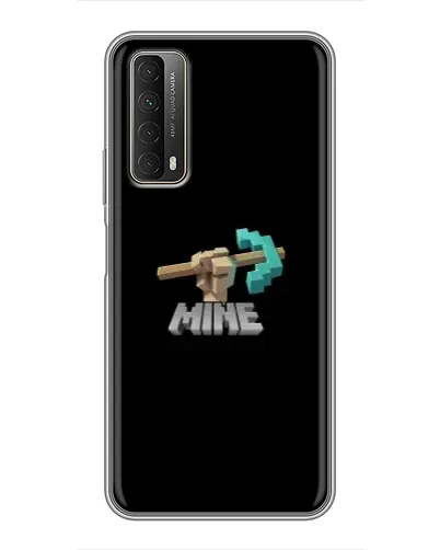Чехол для Huawei P Smart 2021 с картинкой «Алмазная кирка» Чехол для Huawei P Smart 2021 с картинкой «Алмазная кирка»