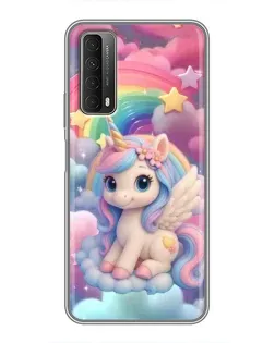 Чехол для Huawei P Smart 2021 с картинкой «Маленький единорог»