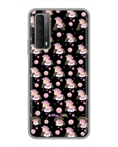 Чехол для Huawei P Smart 2021 с картинкой «Magic Unicorn паттерн»