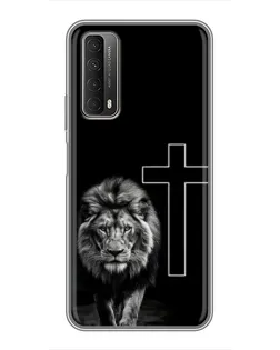 Чохол для Huawei P Smart 2021 з картинкою «Лев та Хрест»