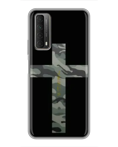 Чехол для Huawei P Smart 2021 с картинкой «Милитари Крест»