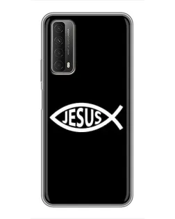 Чехол для Huawei P Smart 2021 с картинкой «Классический Jesus»