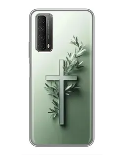 Чехол для Huawei P Smart 2021 с картинкой «Оливковая ветвь»